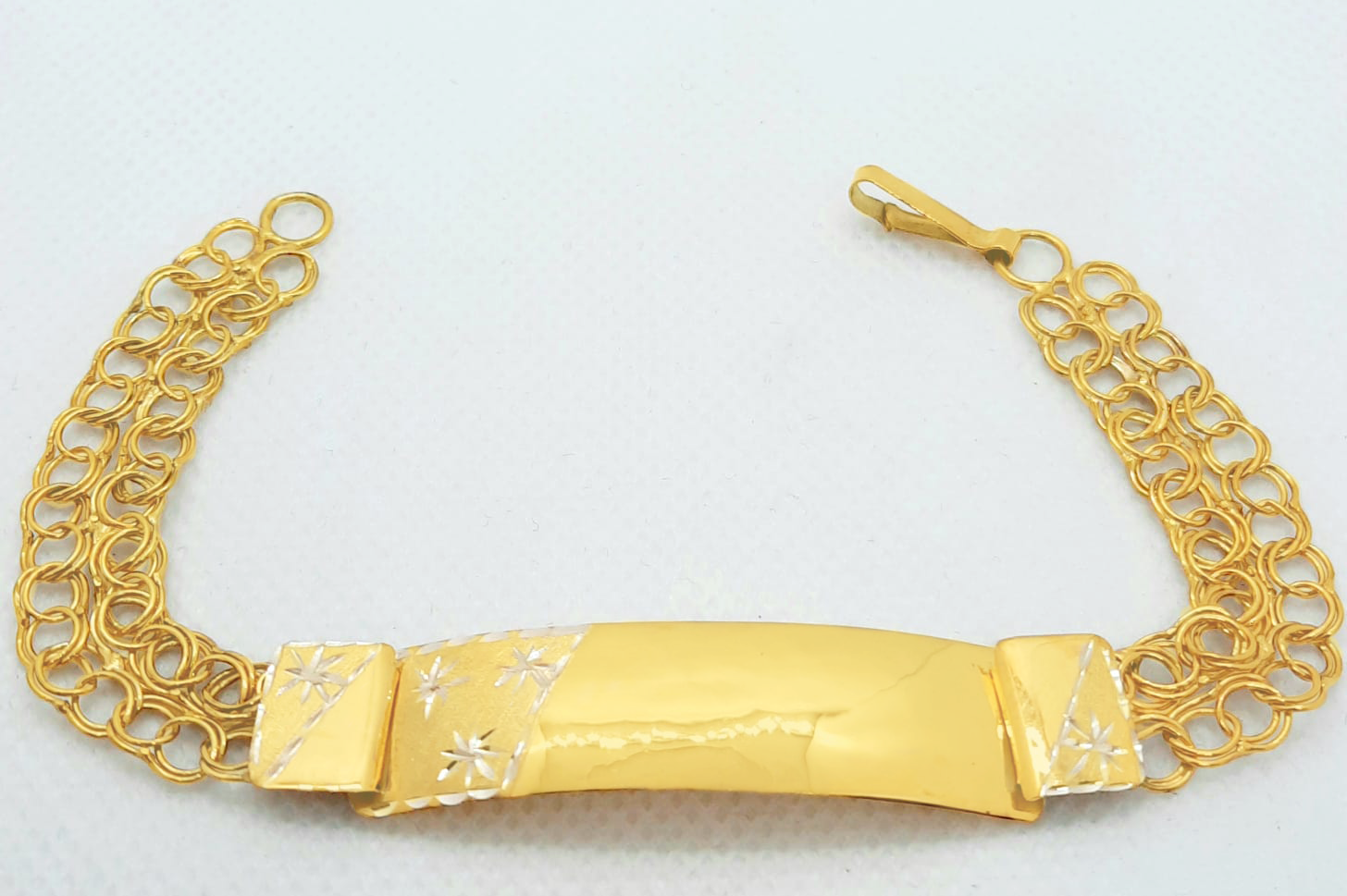 Gold Ladie ID Band